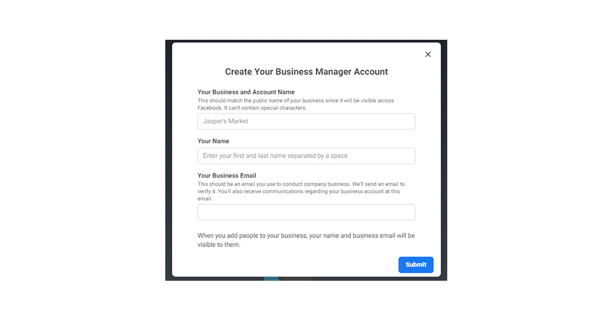 How to Create Facebook Ad Account