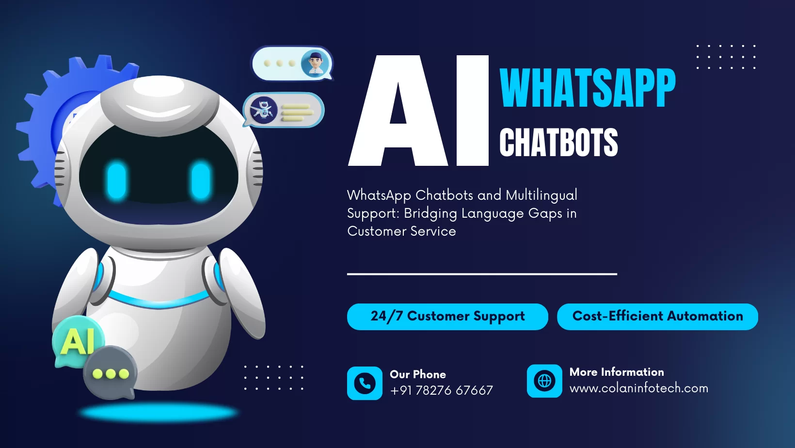 WhatsApp Chatbots and Multilingual Support